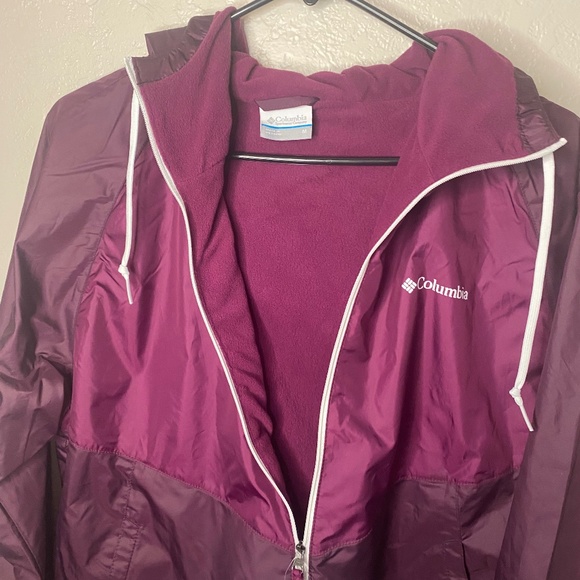 NWT Columbia May Valley Lined Windbreaker Size Medium - Picture 7 of 8